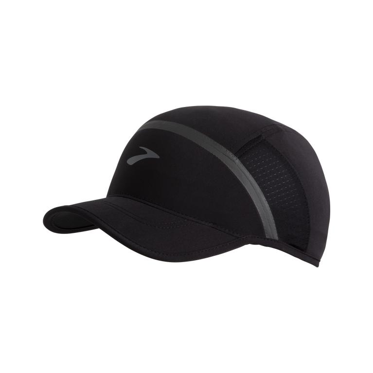 Brooks BASE SUN Running Hat Womens Outlet - Black (OKX873209)